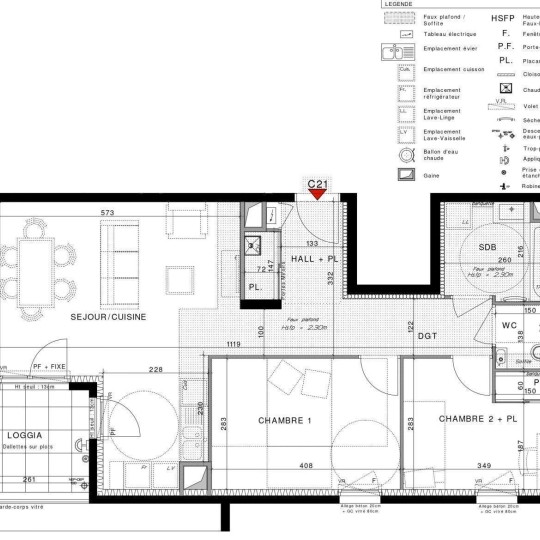  Annonces ST CYR : Appartement | CHASSIEU (69680) | 65 m2 | 305 000 € 