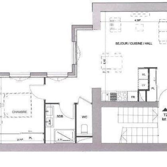  Annonces ST CYR : Appartement | LYON (69005) | 45 m2 | 273 000 € 