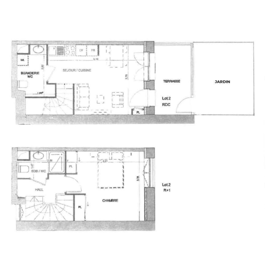  Annonces ST CYR : Apartment | LYON (69005) | 58 m2 | 390 000 € 
