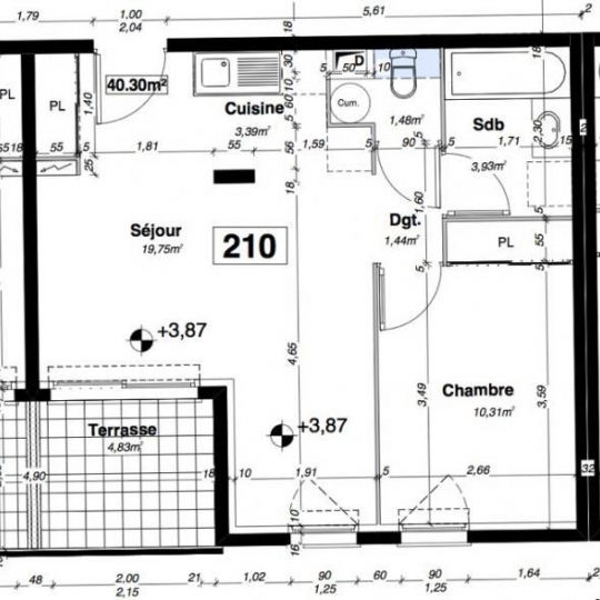  Annonces ST CYR : Appartement | PALAVAS-LES-FLOTS (34250) | 40 m2 | 175 275 € 