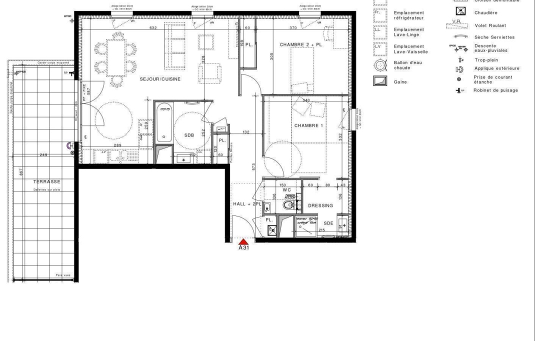 Annonces ST CYR : Appartement | CHASSIEU (69680) | 74 m2 | 365 000 € 