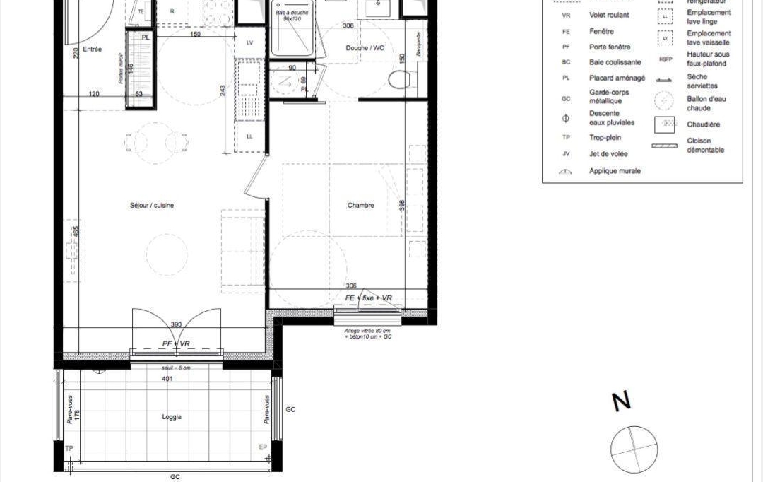 Annonces ST CYR : Appartement | FRANCHEVILLE (69340) | 43 m2 | 275 000 € 