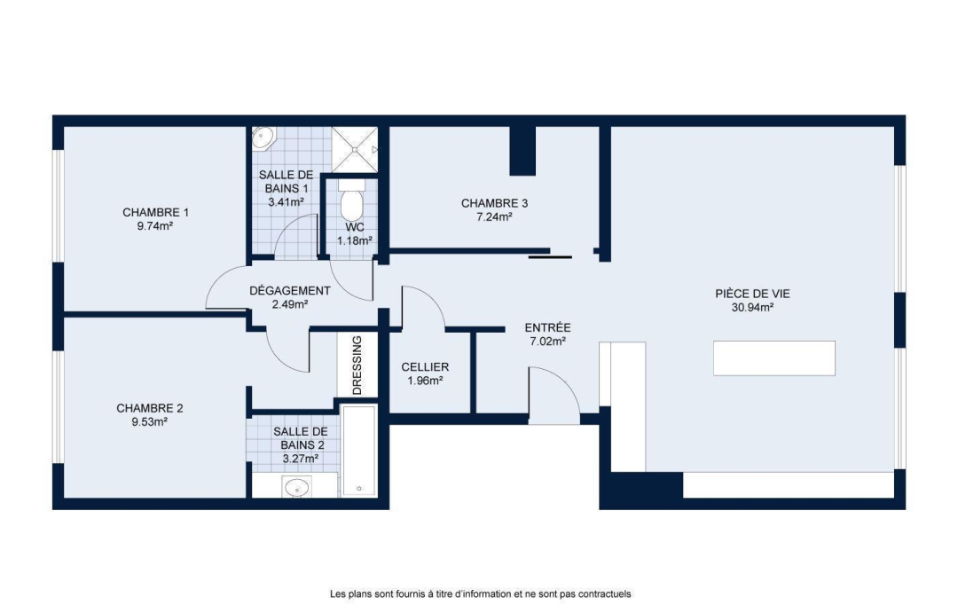 Annonces ST CYR : Appartement | LYON (69007) | 75 m2 | 441 000 € 